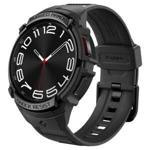 SpigenGalaxyWatch��̌^�o���h44mm�yGalaxyWatch5/4�Ή��z��̌^�P�[�X�ϏՌ�PCTPU��d�\���X�|�[�c�o���h�����Ռ��z���ϋv�����h�~���M�b�h�E�A�[�}�[�E�v��