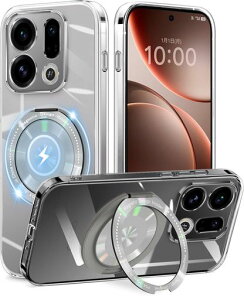 CexitesuoForOPPOFindX9�P�[�X�N���A�����O�t��360°��]�X�^���h�ϏՌ��I�b�|FindX9�J�o�[���^�y�ʐl�Coppofindx9�X�}�z�P�[�X����TPU�ԍڃz���_�[�Ή�(�N���A)