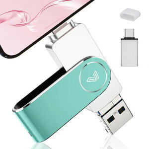 �y2026�V�o���p�A�v���s�v�z256GBPhoneusb�������[�t���b�V���h���C�u4in1�����ʐ^�ۑ�iOS/Type-C/USB/MicroUSB�t���b�V��������