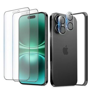 MINIKA�A���`�O���AiPhone16�p�K���X�t�B�����T���T���y2���Z�b�g�z��Phone16�t�B�������炳��A�C�t�H��16�ی�t�B�����w��h�~�Q�[���p�yiPhone16�J�����t�B�����t���z