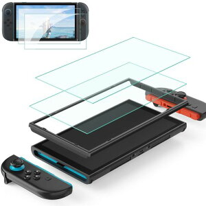 Switch2�p�ی�t�B�����y2���Z�b�g�z�Ή�NintenndoSwitch2�p�K���X�t�B�����E��ʕی�t�B�����E�\��₷���K�C�h�t���K�C�h�g�E�ϏՌ��d�x9H2.5D0.26mm�E�C�A�h�~�E�w��h�~�E�������N���A�^�C�v