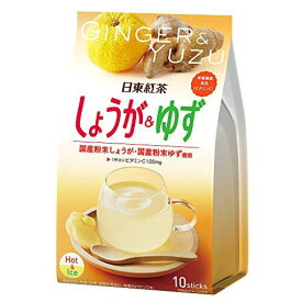 日東紅茶 しょうが&ゆず スティック 10本入り ×6個
