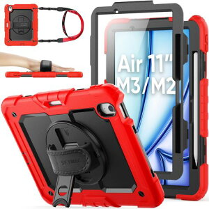 SEYMACstock2025N/2024N11C`iPadAir(M3/M2)ϏՌP[XیtBty[360°]X^hnhXgbvV_[XgbvSʕیJo[iPadAir11
