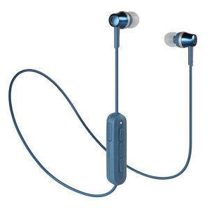 �I�[�f�B�I�e�N�j�J SoundReality ���C�����X�C���z�� Bluetooth �����R��/�}�C�N�t �u���[ ATH-CKR300BT BL