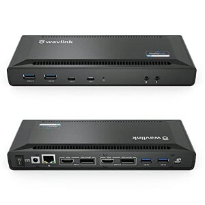 WAVLINK USB-C hbLOXe[V VO HDMI 5K/fA 4K@ 60HZ 100W PD[d USB C 100W PDΉ (2DPo̓|[gA24K HDMIo̓|[gA 2USB-C|[gA3USB