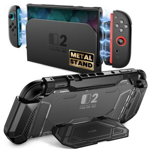 i-Blason �ی�P�[�X Nintendo Switch 2 �Ή� �P�[�X 2025 �ϏՌ� �O���b�v�������� �X�^���h�@�\ �ی�J�o�[ �h�b�L���O�\ �l�ԍH�w ��̌^ ����₷�� Joy-Con �R���g���[���[�Ή� MatrixStand