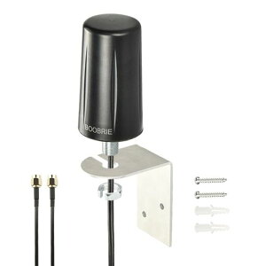 BOOBRIE4GLTE�A���e�i700-3800Mhzn78/n77+2.4GhzWIFI�A���e�i2400-2500Mhz���O�����xSMA�I�X2MRG174�P�[�u��2x2MIMO���w����