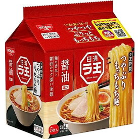 日清食品 日清ラ王 醤油 5食パック (101g×5食)×6個