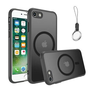 iPhoneSE3/SE2/SE/8/7�P�[�XMagsafe�Ή��}�O�l�b�g�����O�����g�уP�[�X�y�X�g���b�v1��t���zHILEGENERfor�A�C�t�H��SE��3/2����iPhone8�X�}�z�P�[�X���������΂ݖh�~MIL�K�i