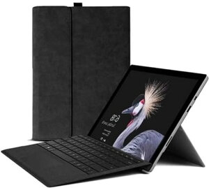 Surface Pro11/Pro10/Pro9 �P�[�X �蒠�^ �X�^���h�@�\ �ϏՌ� �S�ʕی� �y�����[ �y�� ���^ �L�[�{�[�h ���[�\ �T�[�t�F�X �v��9/10/11 (13 �C���`) �p�J�o�[ ������� �r�W�l�X�V���v�� ���킢��,�c