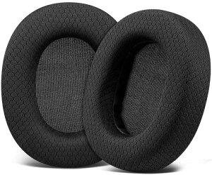 SOULWIT�C���[�p�b�h���b�V���t�@�u���b�NSONYMDR-CD900ST/MDR-7506/MDR-V6/MDR-V7�w�b�h�z���p�����C���[�N�b�V���������x�t�H�[���C���[�J�b�v-�u���b�N