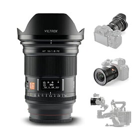 VILTROX AF 16MM F1.8 PRO FE カメラレンズ 超広角 オートフォーカス 液晶画面付き フルサイズ対応 ソニーEマウントミラーレスカメラ ALPHA A7 A7II A7III A7R A7RII A7RIII A7RIV A7S