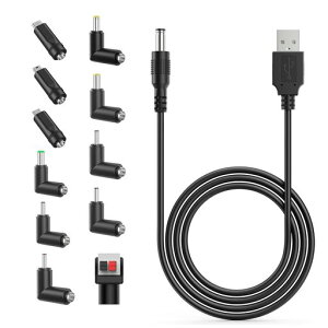 PopolierUSBDC�P�[�u��1m�ϊ��v���O�t��11in1DC�[�d�R�[�h5.5x2.1mmusbdc�ϊ��P�[�u��DC�W���b�NDC�v���O5.5mm�J����/�^�u���b�g/�g�ѓd�b/��@�p(11in11m)