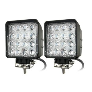 �J�V����LED���[�N���C�g16��48W������2�Z�b�gLED16�����F48W2000lm3000K�m�C�Y�΍�IP67DC12/24VNML-109