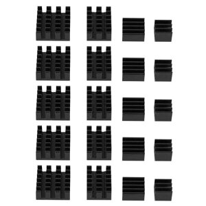 Fafeicy�q�[�g�V���NRaspberryPi2/3/43B+4B�p�ڒ��ܕt��20�̍��F�A���~�j�E���q�[�g�V���NCPU�N�[���[