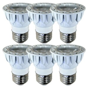 VIMLITELED�X�|�b�g���C�gE26���pAC100V������Ή�5W400LM�n���Q�������v40W~50W�����Ǝˊp15�x�����F��Ra82�ȏ�_�N�g���[���pLED�X�|�b�g���C�g�����Ή�6�Z�b�g(�d���F(2700K)