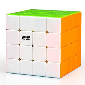 BOKEFENUO QY QIYUAN S 4X4 ステッカーレス 4X4X4 MOFANGGE QIYUAN マジックキューブパズルおもちゃ