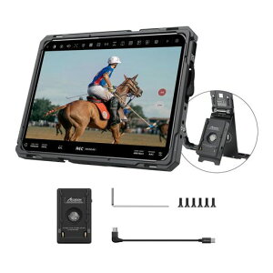 AccsoonPowerCageProIIiPadProM52025/M42024�EPro3456��EAir6/7(13�C���`)�Ή�-1/4�C���`�X�N�����[���t��12.9�C���`�ی�P�[�W-