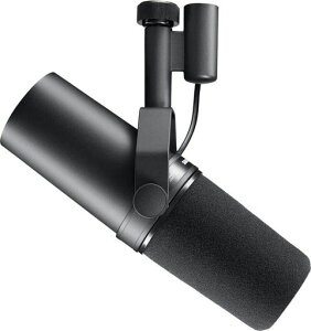 SHURE �V���A SM7B : �_�C�i�~�b�N�}�C�N �J�[�f�B�I�C�h �P��w���� XLR �L�� �m�C�Y���� �z�M �X�g���[�~���O ���� ���y ���t �^�� ���R�[�f�B���O YouTube ���� �Q�[�~���O �{�[�J�� �|�b�h�L�c