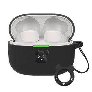 LinkBudsSWF-LS900N�P�[�X�\�j�[���C�����X�C���[�z���p�ی�P�[�XWF-LS900N�S�ʕی�J�o�[�L�Y�h�~3D����J���r�i�t�������l�C�ϏՌ����h�o�����h�~(�u���b�N)