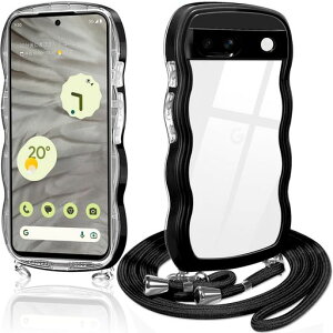 GooglePixel7a�p�̃P�[�X�N���A�V�����_�[�O�[�O���s�N�Z��7a�X�}�z�P�[�X����TPU�J�o�[�X�g���b�v�t�����|����|���R�t���΂߂����n�ӌ��������킢���؍��ϏՌ�(�u���b�N)