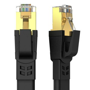 AnkulyCAT8LAN�P�[�u���J�e�S���[8�E���g���t���b�g�P�[�u��40Gbps/2000MHz�����P�[�u���L�����炩FTP�V�[���h�C�[�T�l�b�g�P�[�u���T�[�o�[��Ɨl�����Ɩ��p���O�pCAT8����(5m-�u���b�N)