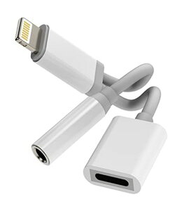 iPhoneCzϊA_v^[3.5mmwbhzWbNイ[dP[u(2in1)CgjO}[dqXvb^[ACtHLightning