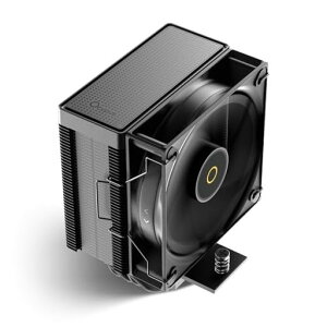 OcypusGammaA40BK�R���p�N�gCPU�N�[���[�A100mmPWM��m�C�Y�t�@���A133mm�����V���O���^���[CPU�N�[���[�A4�����ڐڐG�q�[�g�p�C�v�AIntelLGA115X/1200/1700/1851&AMDAM4/AM5�p