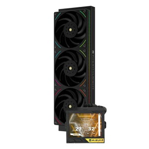 Thermalright Mjolnir Vision 360 UB PRO ARGB �u���b�N AIO CPU����N�[���[�A�𑜓x640x480��IPS�f�B�X�v���C�A3-in-1�r�C�t�@�����ځAAM5/Intel