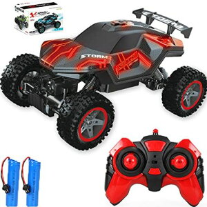 ���W�R���J�[���ǂ������I�t���[�h�X�^���g�J�[RC�J�[���쎞��70��4WD�l�֋쓮1/16�܂��C�g���[�h���X�v���[USB�[�d��LED���ڊߋ�q���Ԃ̃I���`�����蕨�y�t2*�[�d�r�z(���b�h)