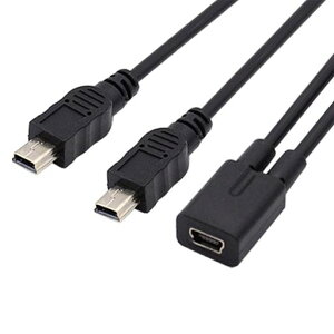 NFHK�~�jUSB2.0����DC5v�f���A���~�jUSB5�s���j���X�v���b�^�[�g���[�d�P�[�u����
