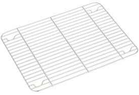 イケダ角バット網18枚取用細目エコクリーン加工ステンレス日本製AEK3407