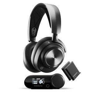 SteelSeries �Q�[�~���O�w�b�h�Z�b�g �w�b�h�z��Arctis Nova Pro Wireless P �y�� ���� ���C�����X Playstation�p ���^ �n�C���] �A�N�e�B�u�m�C�Y�L�����Z�����O���� Hi-Fi�T�E���h PC/PS