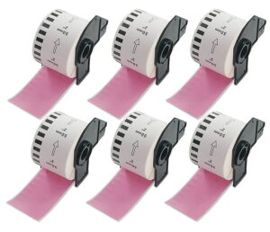 BETCKEYDK-2223�u���U�[���M���x���v�����^�[���[���݊�BROTHER���x���V�[��50mmx30.48mQL-550QL-650TDQL-700QL-800QL-820NWB�ȂǂɑΉ��H�i6�s���N