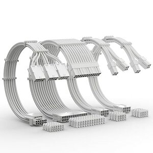 AsiaHorsePCIE5.012VHPWR�X���[�u�P�[�u���A16(12+4)�s��PCIE/24�s��ATX/2*8(4+4)�s��EPS�����P�[�u��PC�APSU�X���[�u�P�[�u���Apc�P�[�u��GPU3090Ti�����RTX