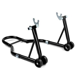 Donext�o�C�N�X�^���h���A�����e�i���X�X�^���h��֗p�����p�ω׏d340kg750LBS�L���X�^�[�t��U�^�u���b�N