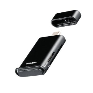 �T�����T�v���CUHS-II�Ή�USBType-C�J�[�h���[�_�[ADR-5TCMSD2BK