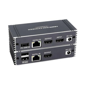 4K60Hz65MHDMIKVM�G�N�X�e���_�[�AUSBKVM�R���g���[���Ή�HDMI�G�N�X�e���_�[(RJ45�ڑ��ACat5e/Cat6�P�[�u���g�p��65M�Ή��APOC�@�\���ځA���[�v�T�|�[�g�Ή�)USB�L�[�{�[�h�E�}�E�X�Ή�PC�p�R���s���c
