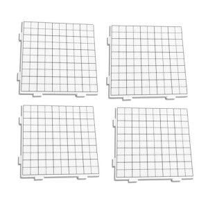 BellaNotes �A�C�����r�[�Y �v���[�g 2.6mm ����� 4���Z�b�g 14.5cm 52�s�� ? �A���\ �O���b�h���t���Ŕz�u�~�X��h�� �ϔM�� �ւ���