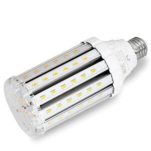 LED�R�[�����C�g�g�E�����R�V�^30WLED�d��E26����3500Lm/3000K300-350W���M�d�����������P�x�ȃG�l�������q�ɁE�[�ˁE���ԏ�E�ԌɁE�H��E�����K���[�W�ȂǂɑΉ�(30W�d���F)