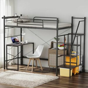 DEWEL ���t�g�x�b�h ��l/�q���p �V���O�� �V�X�e���x�b�h �K�i�t�� �I�t�� ���ω׏d150kg ���S�݌v ���@�\���[�t�� �u���b�N