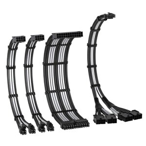 EZDIY-FABPCIe5.012VHPWR�d����p�����X���[�u�P�[�u���A24�s��ATX/8�s��CPU/16�s��(12+4)-4XPCIE8�s��GPU�APSU�P�[�u������GPURTX4090/4080/4070Ti�Ή�