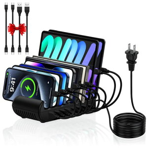 65WUSB�[�d�X�e�[�V����8�|�[�g�yType-c*4USB-A*4�z�X�}�z�[�d�X�^���h�uPD�P�[�u��*2�{+�^�C�vC�P�[�u��*2�{�vChrisPow�X�}�z�����䓯���[�d���[�X�^���husb�R���Z���g���[�d�X�^���h�^�C�vC�}�c