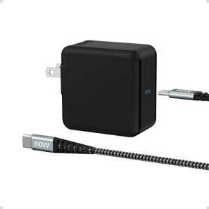 FFZZKJ Switch 2 �p ac�A�_�v�^�[ 60W PD�Ή� �X�C�b�` 2 �p �[�d�� GaN�̗p TV���[�h�Ή� �܂��ݎ��v���O Switch/Switch Lite/�h�b�N/Switch OLED/Pro�R���g���[���[������ �X�C�b�` 2