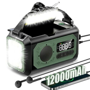 �yPSE�F�؍ς�12000mAh�d�r�����z�h�Ѓ��W�I���@�\�����d��AM/FM�Ή���񂵃\�[���[USB�[�d�X�}�z�ɏ[�d�\�C���z���W���b�N�t��SOS�A���[�g�R���p�X���p���W�IMETI�F��ςݒ�d�n�k�k�Ёc