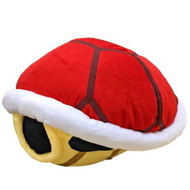 スーパーマリオ 特大サイズ カメのこうら ぬいぐるみ 35cm (赤こうら)