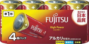 �x�m�� �yHigh Power�z �A���J�����d�r �P1�` 1.5V 4�p�b�N ���{�� LR20FH(4S)