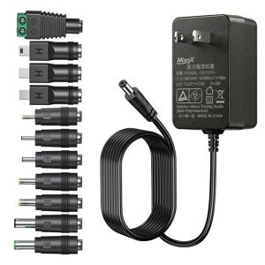 12v2A�d���A�_�v�^�[PSE�F��AC100-240VDC12V2000mA1500mA1000mA800mA500mA200mA100mA�Ή��\24W1.5m�P�[�u��11��DC�R�l�N�^(5.5*2.1mm��)�h�ƃJ����