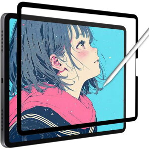 YMYWorld iPad Pro 11 (2022 ��4���� M2 / 2020 / 2018) / iPad Air 5 / iPad Air4 �p �y�[�p�[���C�N �t�B���� ���E�� �ی�t�B���� ���̂悤�ȕ`���S�n �㎿�� ���˒ጸ �A���`�O���A