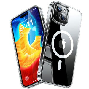 �y�Ɍ��ω���!Magsafe�Ή��zTORRAS iPhone 15 �p �P�[�X �N���A �}�O�l�b�g���� ���΂݂Ȃ� ���C�����X�[�d �ϏՌ� �S�ʕی� �����ӂ���15�P�[�X ����